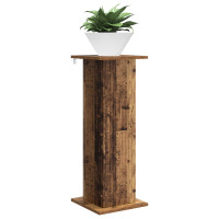 Produktbild för Växtställ Gammalt trä 30,5 x 30 x 80,5 cm Konstruerat trä