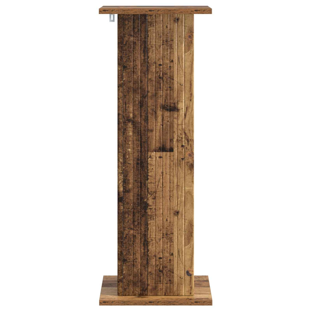 Produktbild för Växtställ Gammalt trä 30,5 x 30 x 80,5 cm Konstruerat trä