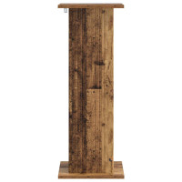 Produktbild för Växtställ Gammalt trä 30,5 x 30 x 80,5 cm Konstruerat trä