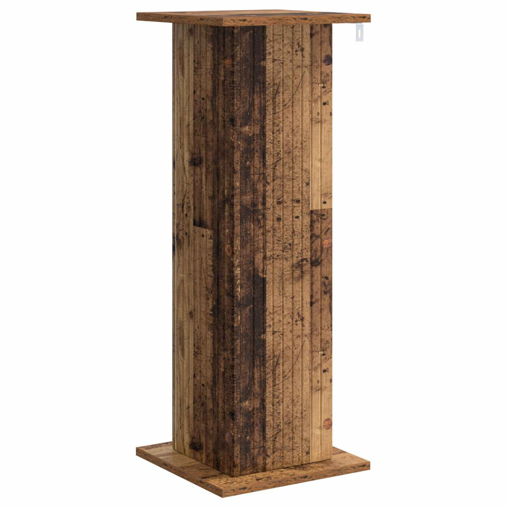 Produktbild för Växtställ Gammalt trä 30,5 x 30 x 80,5 cm Konstruerat trä