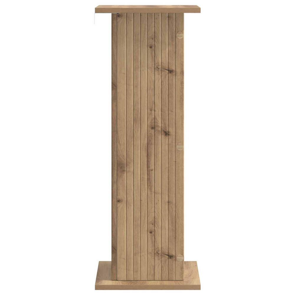 Produktbild för Växtställ 2 st Artisan-ek 30,5 x 30 x 80,5 cm Konstruerat trä
