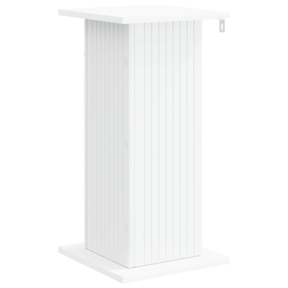 Produktbild för Växtställ Vit 30,5 x 30 x 60,5 cm Konstruerat trä