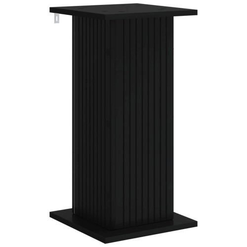 vidaXL Växtställ Svart 30,5 x 30 x 60,5 cm Konstruerat trä