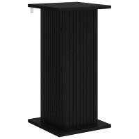 Produktbild för Växtställ 2 pcs Svart 30,5 x 30 x 60,5 cm Konstruerat trä