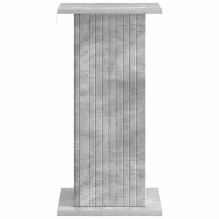 Produktbild för Växtställ Betonggrå 30,5 x 30 x 60,5 cm Konstruerat trä
