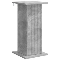 Produktbild för Växtställ 2 pcs Betonggrå 30,5 x 30 x 60,5 cm Konstruerat trä
