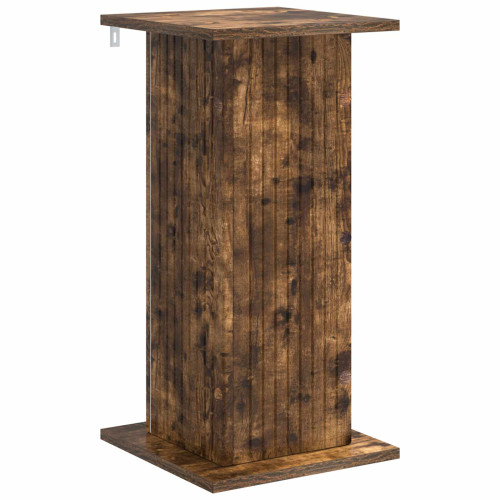vidaXL Växtställ Rökt ek 30,5 x 30 x 60,5 cm Konstruerat trä