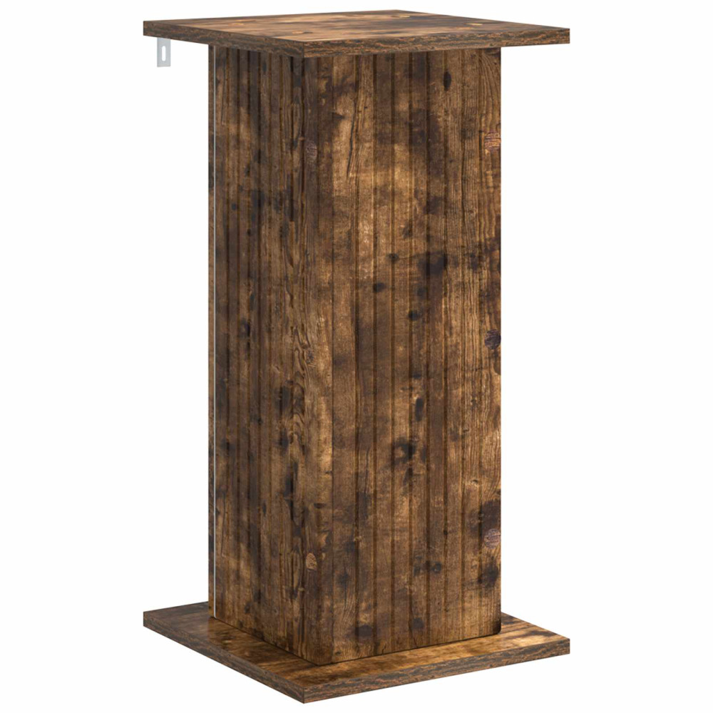 Produktbild för Växtställ 2 pcs Rökt ek 30,5 x 30 x 60,5 cm Konstruerat trä