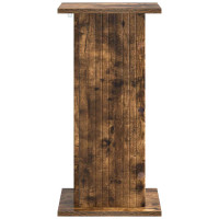 Produktbild för Växtställ 2 pcs Rökt ek 30,5 x 30 x 60,5 cm Konstruerat trä