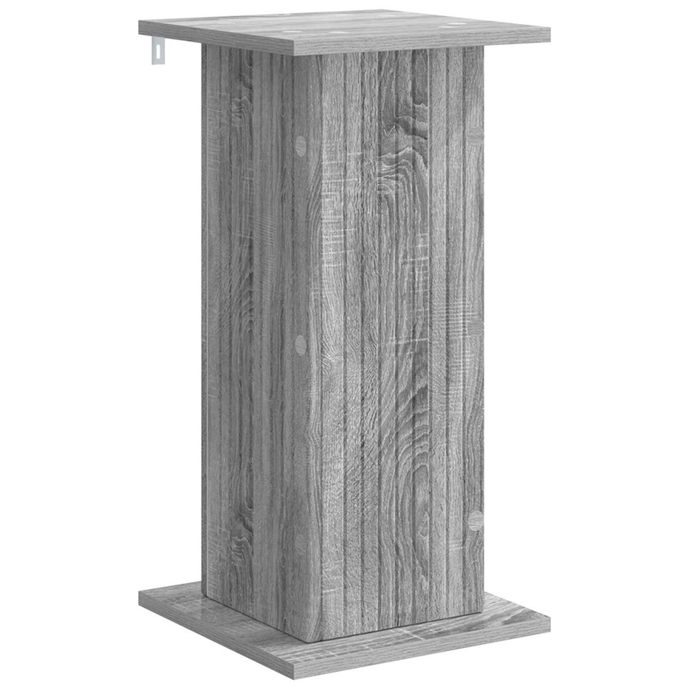 Produktbild för Växtställ 2 pcs Grå sonoma-ek 30,5 x 30 x 60,5 cm