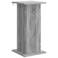 Produktbild för Växtställ 2 pcs Grå sonoma-ek 30,5 x 30 x 60,5 cm