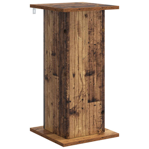 vidaXL Växtställ Gammalt trä 30,5 x 30 x 60,5 cm Konstruerat trä
