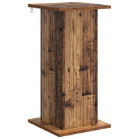 Produktbild för Växtställ 2 pcs Gammalt trä 30,5 x 30 x 60,5 cm Konstruerat trä