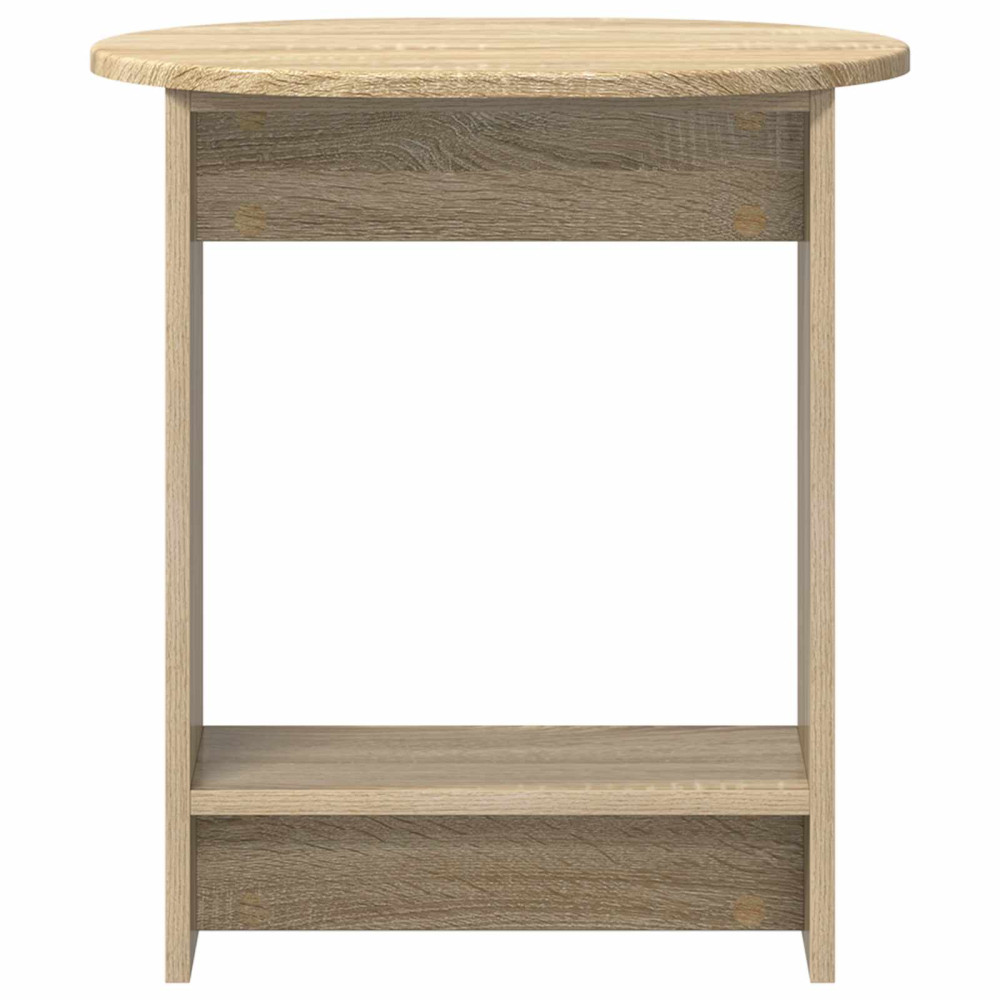 Produktbild för Sidobord Sonoma-ek 50 x 39,5 x 55 cm Konstruerat trä