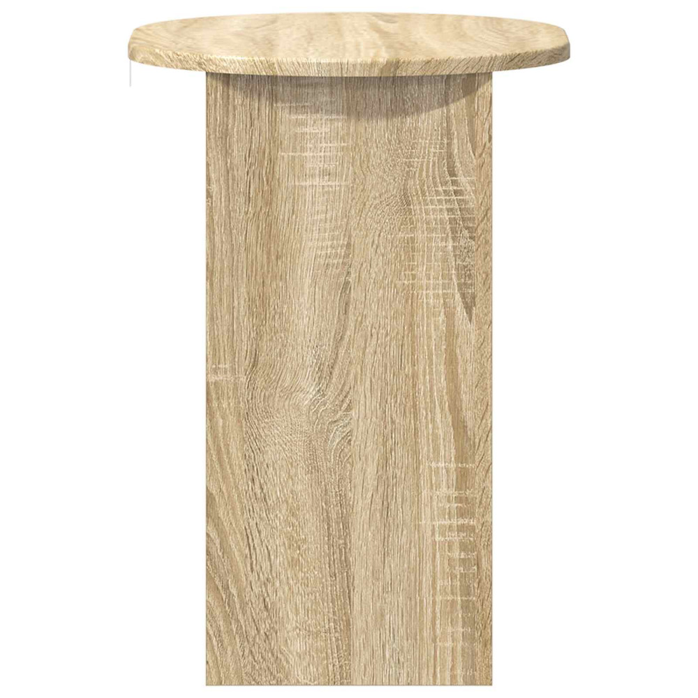 Produktbild för Sidobord Sonoma-ek 50 x 39,5 x 55 cm Konstruerat trä