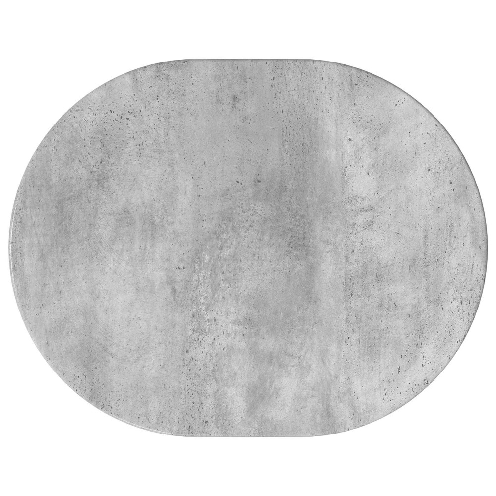 Produktbild för Sidobord Betonggrå 50 x 39,5 x 55 cm Konstruerat trä