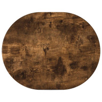 Produktbild för Sidobord Rökt ek 50 x 39,5 x 55 cm Konstruerat trä