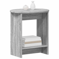 Produktbild för Sidobord Grå sonoma-ek 50 x 39,5 x 55 cm Konstruerat trä