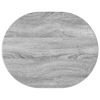 Produktbild för Sidobord Grå sonoma-ek 50 x 39,5 x 55 cm Konstruerat trä