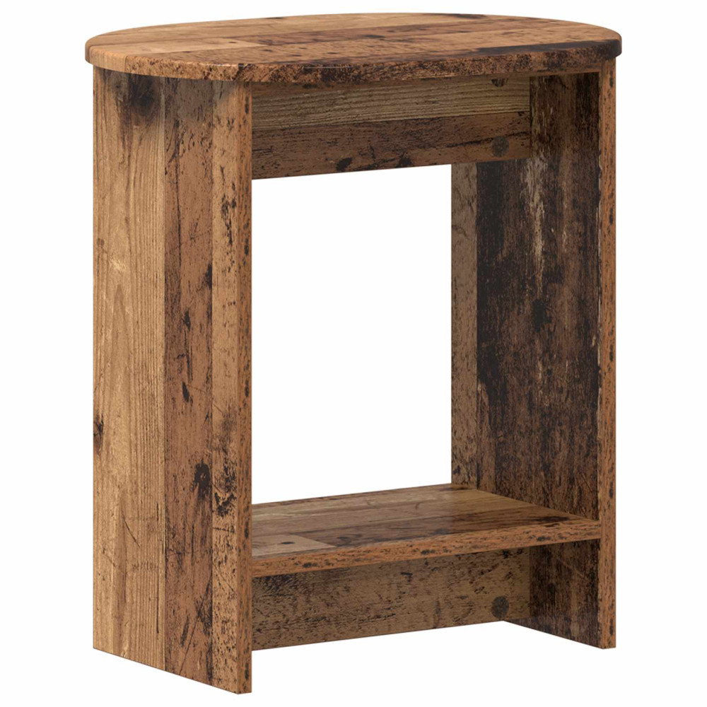 Produktbild för Sidobord Gammalt trä 50 x 39,5 x 55 cm Konstruerat trä