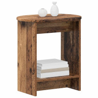 Produktbild för Sidobord Gammalt trä 50 x 39,5 x 55 cm Konstruerat trä