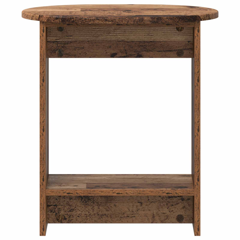 Produktbild för Sidobord Gammalt trä 50 x 39,5 x 55 cm Konstruerat trä