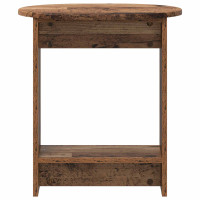 Produktbild för Sidobord Gammalt trä 50 x 39,5 x 55 cm Konstruerat trä