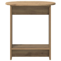 Produktbild för Sidobord Artisan-ek 50 x 39,5 x 55 cm Konstruerat trä
