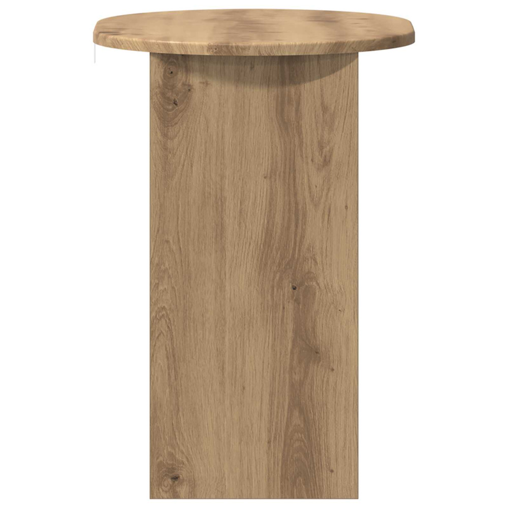 Produktbild för Sidobord Artisan-ek 50 x 39,5 x 55 cm Konstruerat trä