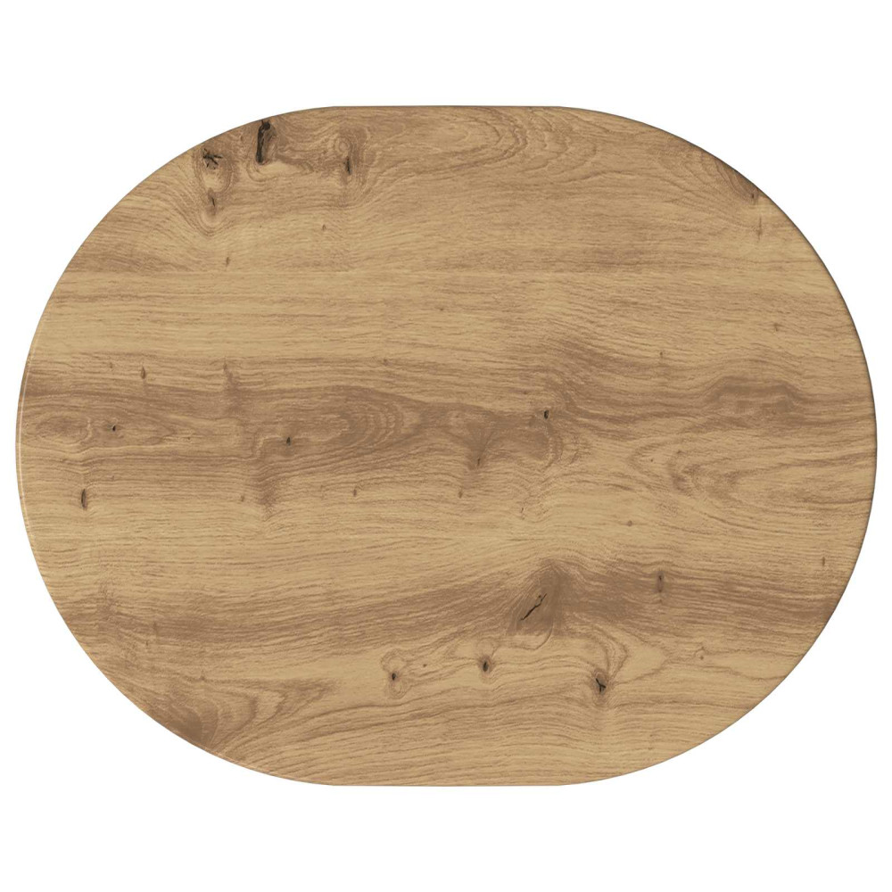 Produktbild för Sidobord Artisan-ek 50 x 39,5 x 55 cm Konstruerat trä