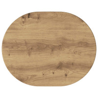 Produktbild för Sidobord Artisan-ek 50 x 39,5 x 55 cm Konstruerat trä