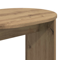 Produktbild för Sidobord Artisan-ek 50 x 39,5 x 55 cm Konstruerat trä