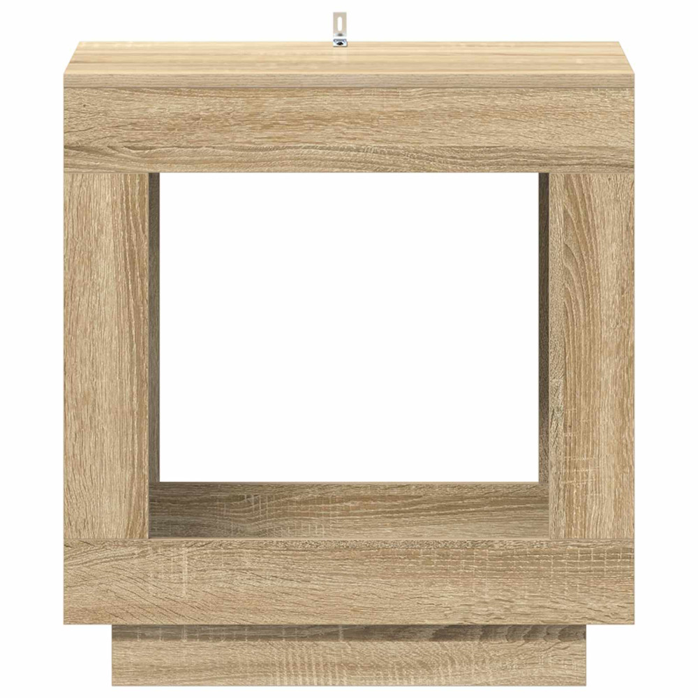 Produktbild för Sidobord Sonoma-ek 60 x 40 x 65 cm Konstruerat trä