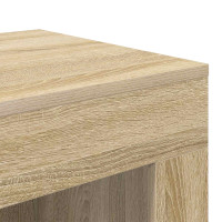 Produktbild för Sidobord Sonoma-ek 60 x 40 x 65 cm Konstruerat trä