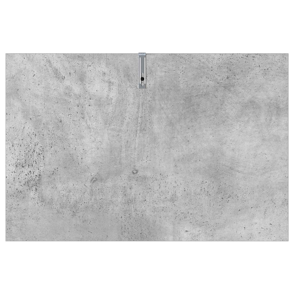 Produktbild för Sidobord Betonggrå 60 x 40 x 65 cm Konstruerat trä