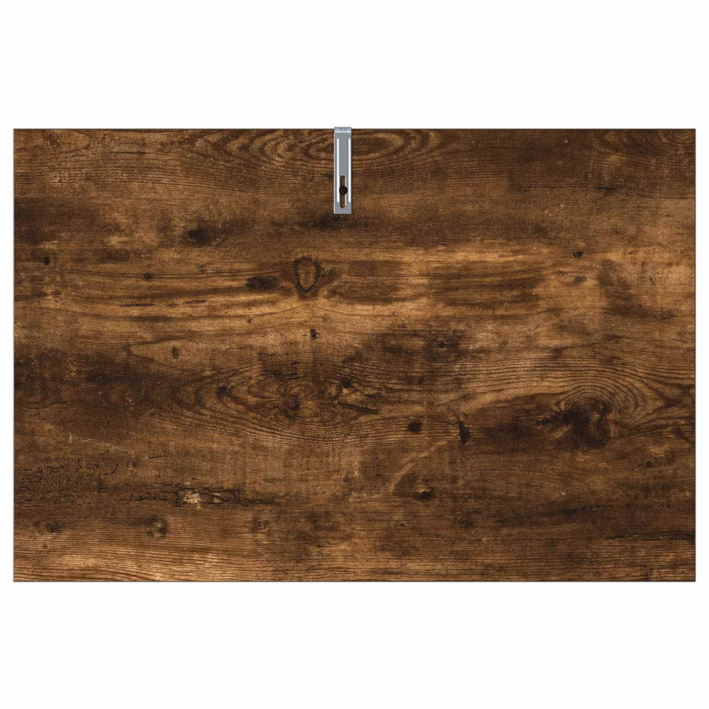 Produktbild för Sidobord Rökt ek 60 x 40 x 65 cm Konstruerat trä