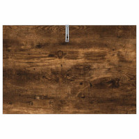 Produktbild för Sidobord Rökt ek 60 x 40 x 65 cm Konstruerat trä
