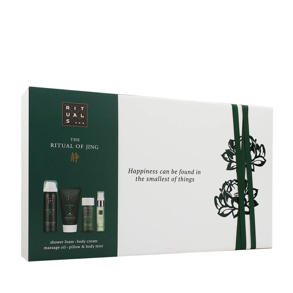 Produktbild för Rituals The Ritual of Jing SET (SG 50ml + BC 70ml + Oil 50ml + Mist 20ml)