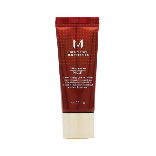 Missha Missha Perfect Cover BB Cream EX SP42 Pa+++ 20ml 21 Light Beige
