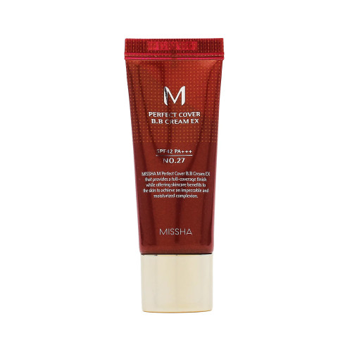 Missha Missha Perfect Cover BB Cream EX SP42 Pa+++ 20ml 27 Honey Beige