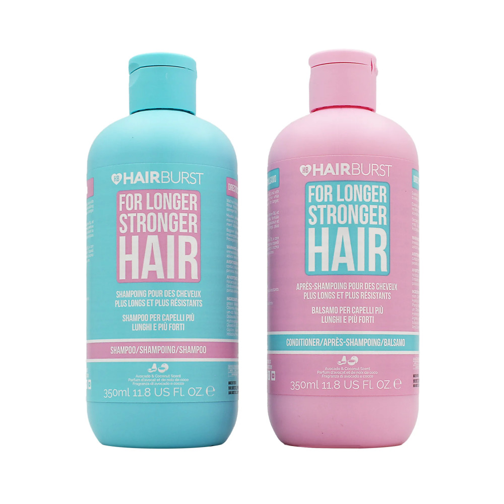 Produktbild för Hairburst For Longer Stronger Hair SET (Shampoo 350ml + Conditioner 350ml)