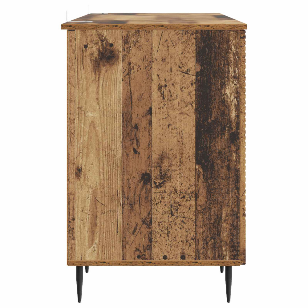 Produktbild för Skrivbord Gammalt trä 142,5 x 50 x 75 cm Konstruerat trä