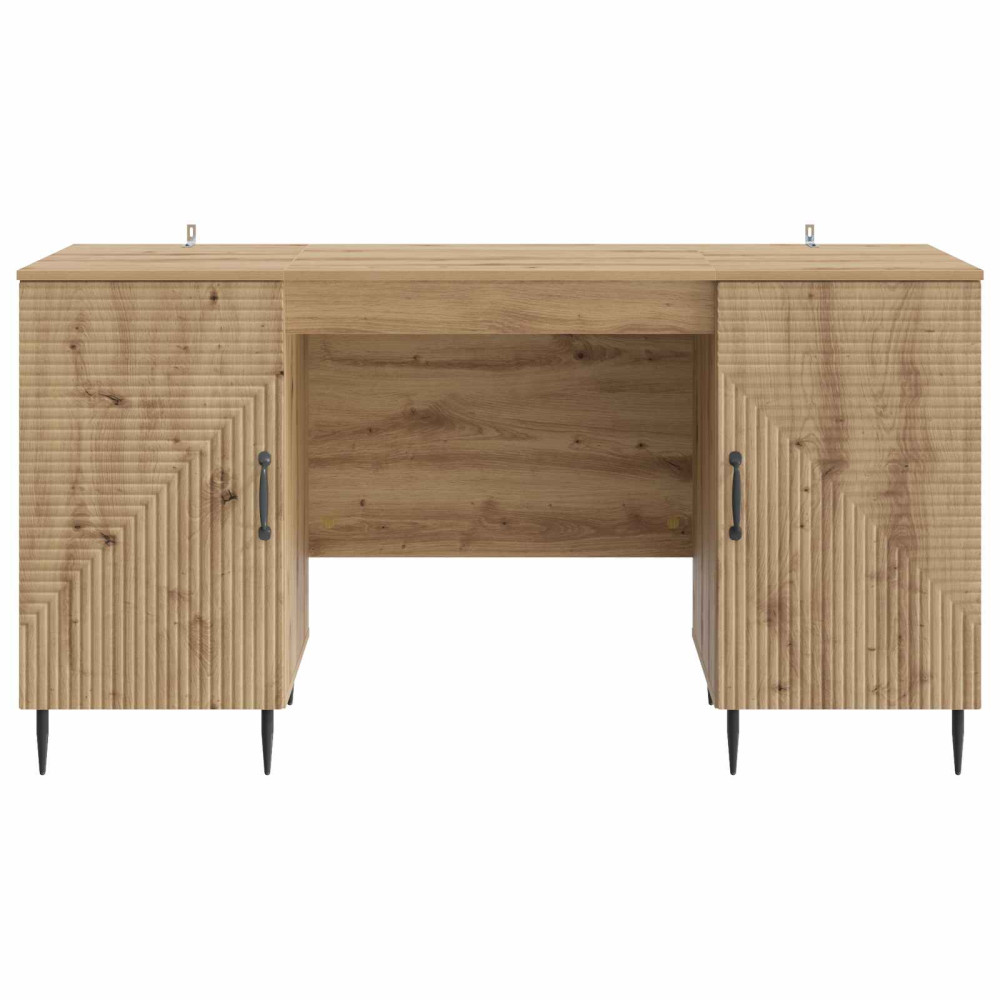 Produktbild för Skrivbord Artisan-ek 142,5 x 50 x 75 cm Konstruerat trä