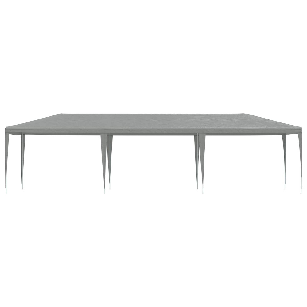Produktbild för Partytält Ljusgrå 900 x 300 x 255 cm PE och stål