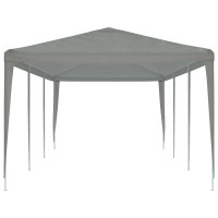 Produktbild för Partytält Ljusgrå 900 x 300 x 255 cm PE och stål