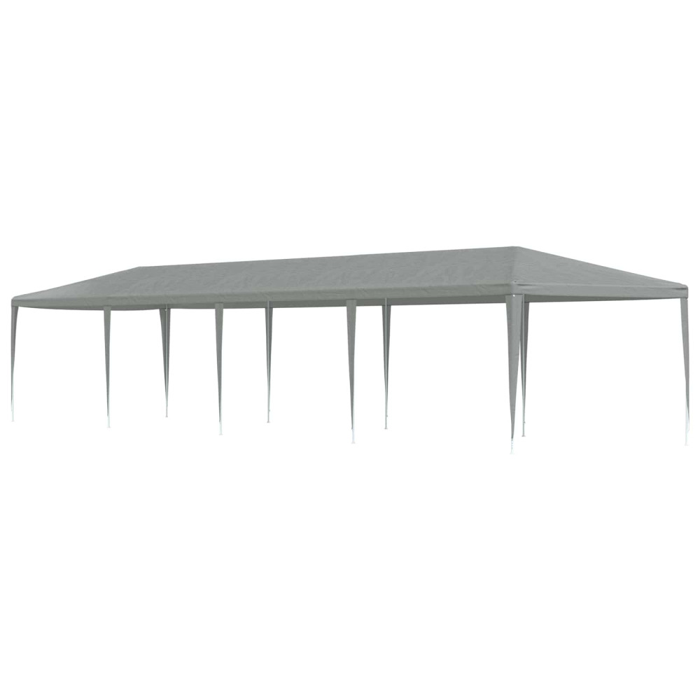 Produktbild för Partytält Ljusgrå 1200 x 300 x 255 cm PE och stål
