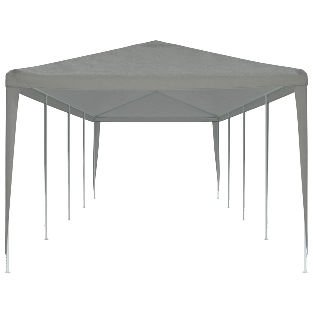 Produktbild för Partytält Ljusgrå 1200 x 300 x 255 cm PE och stål