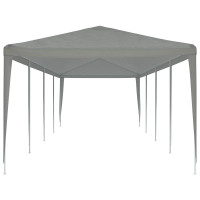 Produktbild för Partytält Ljusgrå 1200 x 300 x 255 cm PE och stål