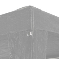 Produktbild för Partytält Ljusgrå 1200 x 300 x 255 cm PE och stål