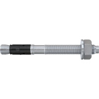 Produktbild för Fischer 564573, Tegel, Betong, Förzinkat stål, M6, 6 mm, 75...